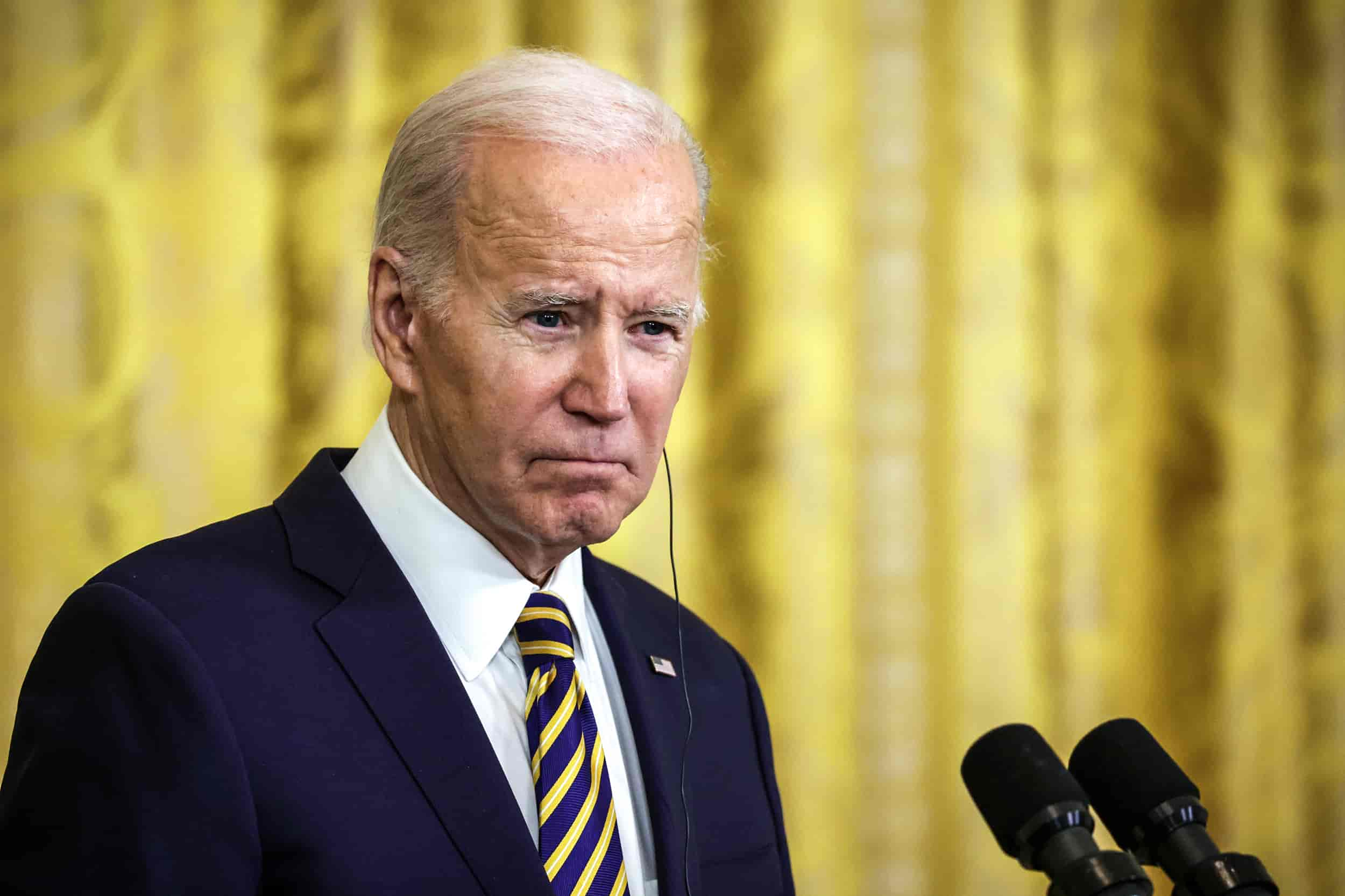 image: president biden hosts news conference with president volodymyr zelensky of ukraine at the white house