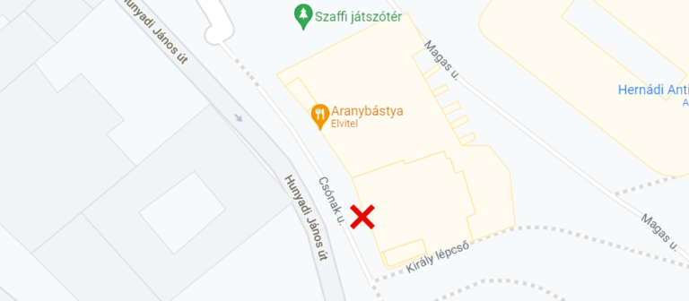 Bejárati térkép az eseményhez